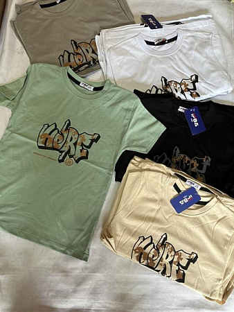 Футболка Zayka ZA2485 beige - делук