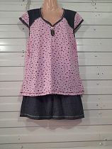 Пижама Akvarel A114 pink - делук