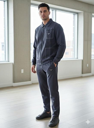 Костюм Спорт Moranny MR768 d.grey - делук