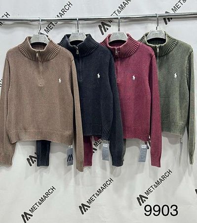 Свитер Met&March 9903 khaki - делук