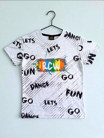 Футболка Dino DN388 l.grey - делук