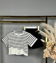 Костюм Delfinka 551 white-black - делук