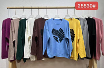Свитер Levisha 25530 white - делук