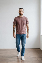 Футболка Sport Style 01 brown - делук