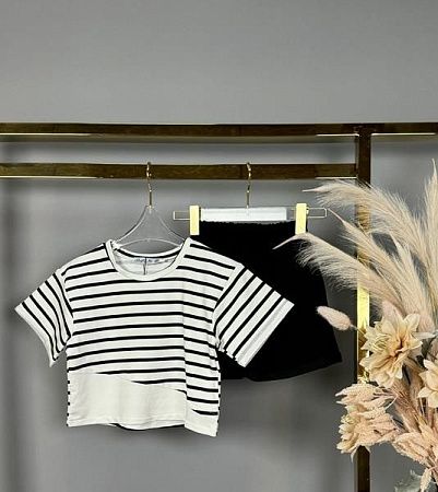 Костюм Delfinka 551 white-black - делук