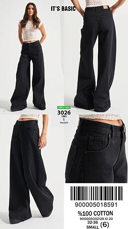 Джинсы Ruxa 3026-1-1 black - делук