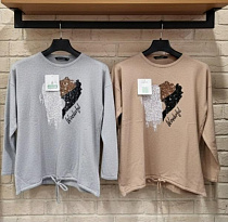 Свитер Julia JL1052 beige - делук