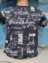 Футболка Panda 1888 navy - делук