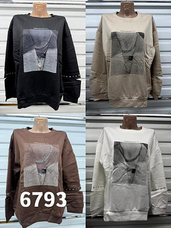 Свитер Gertie 6793 brown - делук