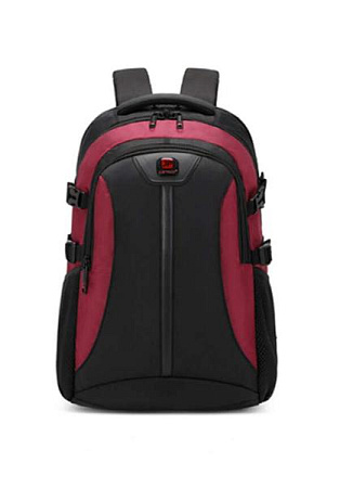 Рюкзак Luna-Bag 8805 black-red - делук