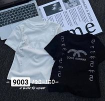 Футболка Meloria 9003 black - делук