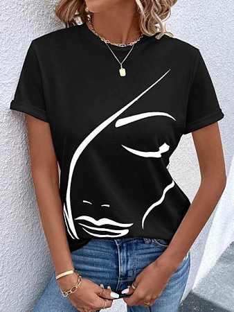 Футболка Iraopt IR124 black - делук