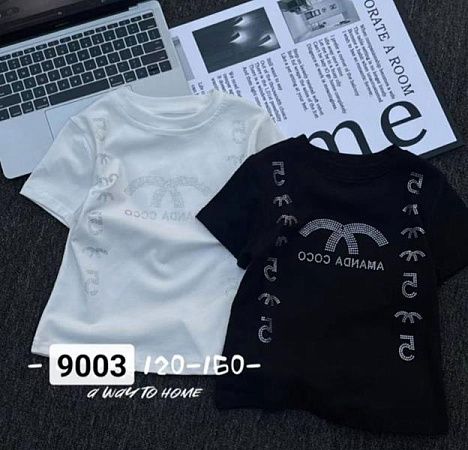 Футболка Meloria 9003 black - делук