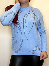 Свитер Kosta 5976-1 l.blue - делук