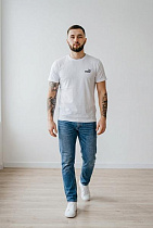 Футболка Sport Style 01-2 white - делук