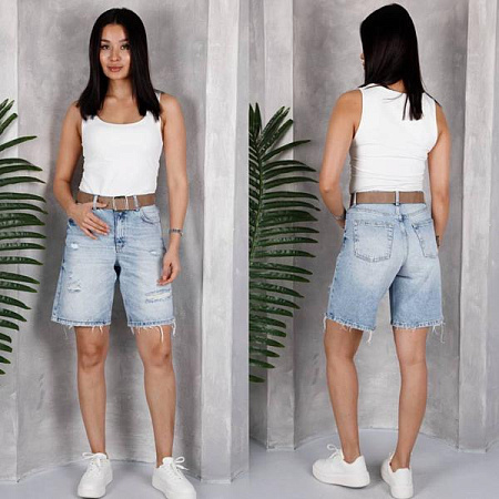 Шорты Maxim Jeans 3349-1 l.blue - делук