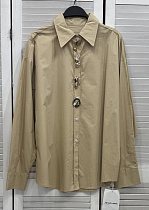 Рубашка Divo DV384 beige - делук