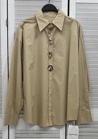 Рубашка Divo DV384 beige - делук