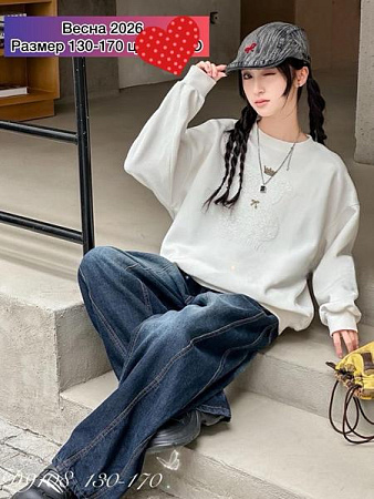 Свитер Meloria 9108 grey - делук