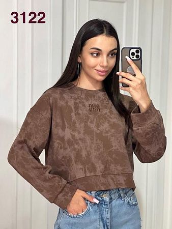 Свитер Met&March 3122 brown - делук
