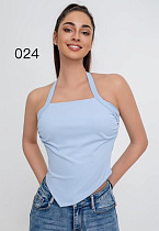 Майка Newjeans J0024 l.blue - делук