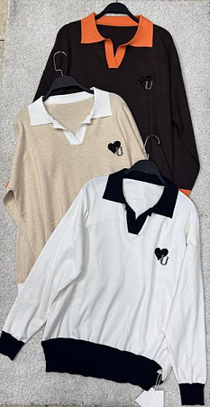 Свитер Divo DV257 black - делук