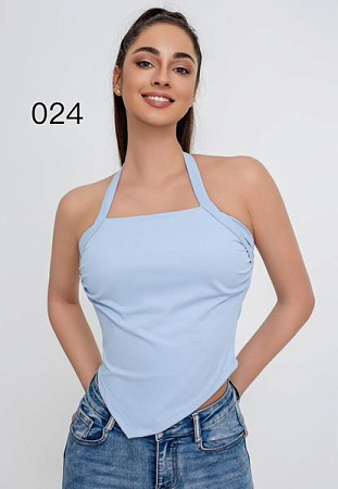 Майка Newjeans J0024 l.blue - делук