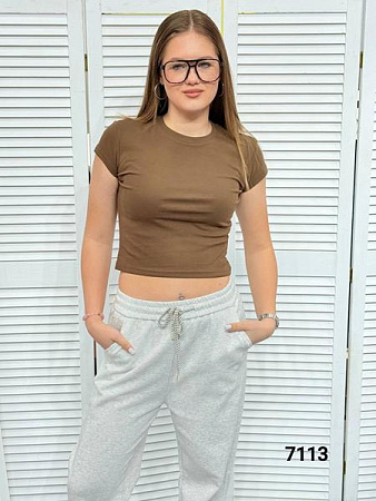 Топ Mmc Clothes 7113 brown - делук
