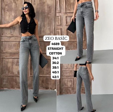 Джинсы Jeans Style 4689 grey - делук