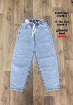 Джинсы Amz JE98-2-1 l.blue - делук
