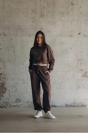 Костюм Спорт Little Secret 400255 brown - делук