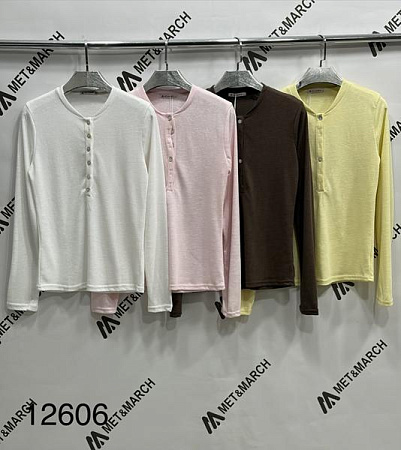 Свитер Met&March 12606 white - делук