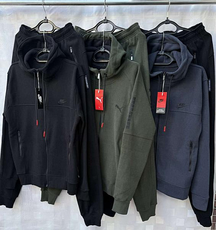 Костюм Спорт Shon S1939 black - делук