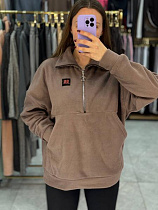 Худи Arina 4253 beige - делук