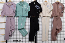 Костюм Спорт Meloria 344 black - делук