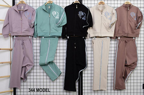 Костюм Спорт Meloria 344 black - делук