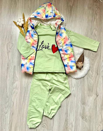 Костюм Emir Kids 1007 green - делук