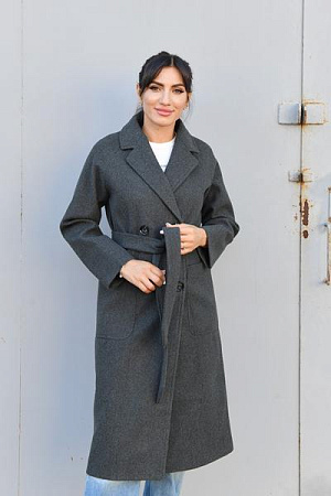 Пальто Style Nadezhda 602 grey - делук