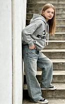 Худи Yalisi 8053 grey - делук