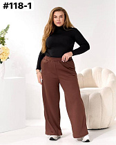 Штаны Bat 118-1 brown - делук
