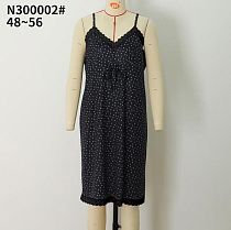Ночнушка Fili Wear N300002 black - делук