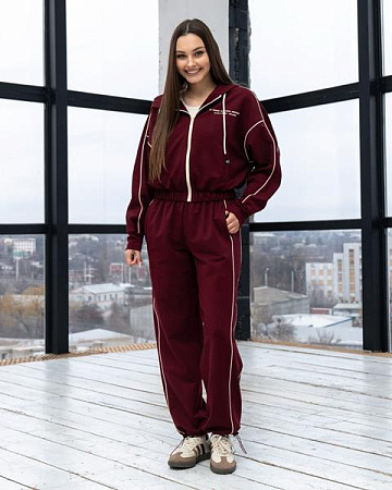 Костюм Спорт Azna Д117 wine - делук