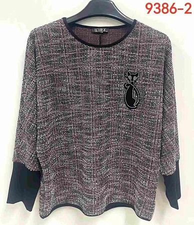 Свитер Lida 9386-2 grey - делук