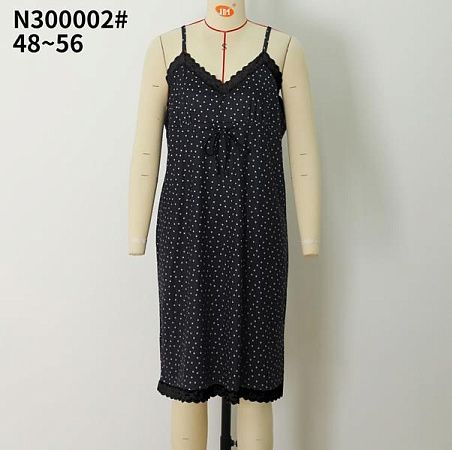 Ночнушка Fili Wear N300002 black - делук