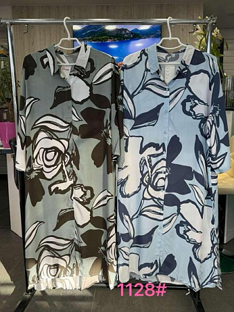 Платье Style Nadezhda 1128 green - делук