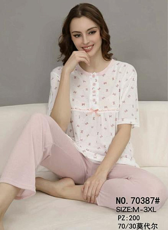 Пижама Estima 70387 powder - делук