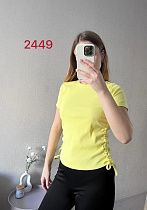 Футболка Fsn 2449 yellow - делук