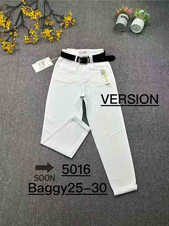 Джинсы Jeans Club 5016 white - делук