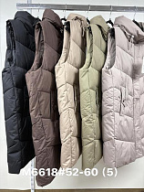 Жилетка Jacket M6618 black - делук