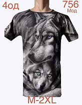 Футболка Надийка ND1151-756 grey - делук